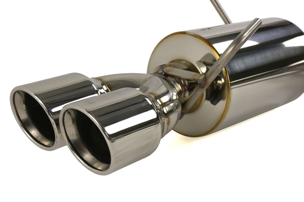 ETS Cat-Back Exhaust System w/ Resonator Polished Tips - 2015-2021 Subaru WRX / STI