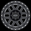 Method MR306 Mesh 18x9 -12mm Offset 8x170 130.81mm CB Matte Black Wheel