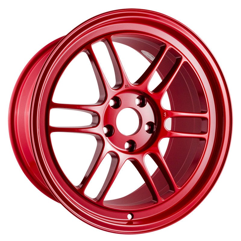 Enkei RPF1 18x9.5 5x114.3 38mm Offset 73mm Bore - Competition Red (Single Wheel) (STI w/ Brembos Require Wheel Spacers)