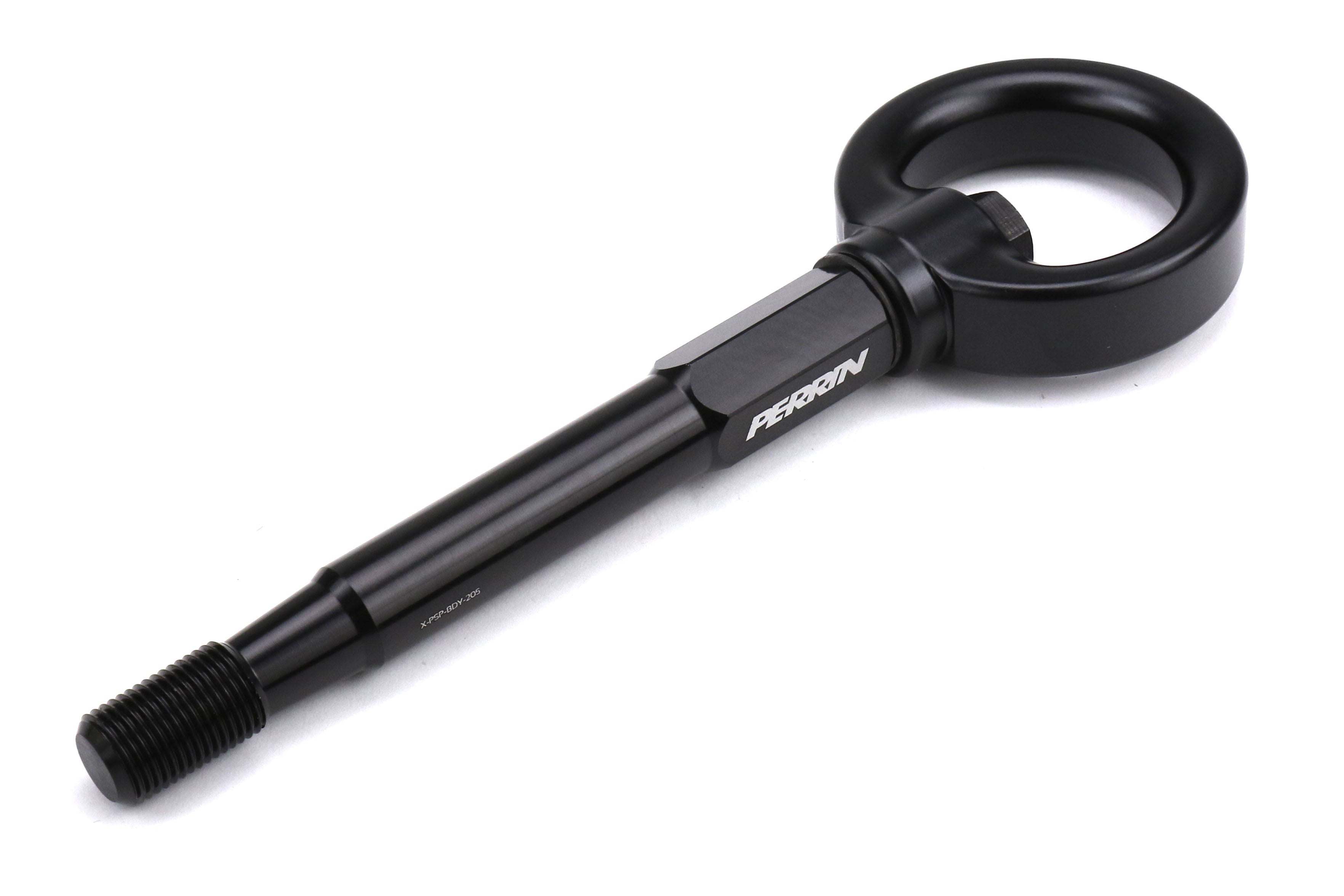 PERRIN 08-14 WRX / STI Hatchback PERRIN Tow Hook Kit Rear Black