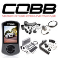 Cobb NexGen Stage 2 Redline Carbon Fiber Power Package - Silver - 2015-2021 Subaru WRX