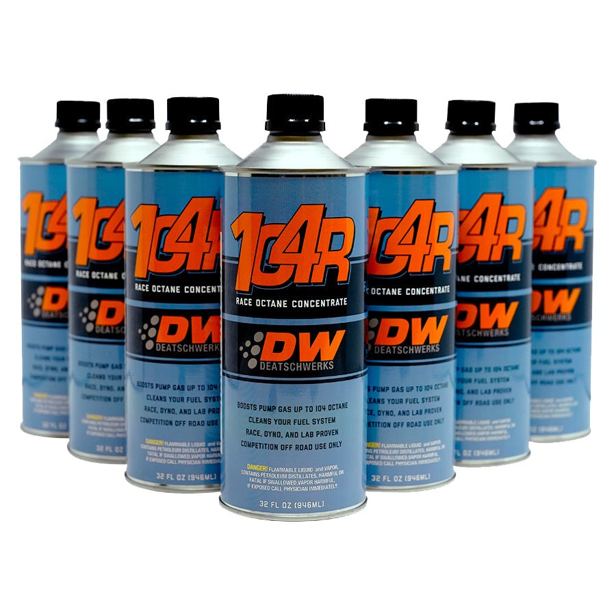 DeatschWerks 104R Race Octane Booster 32oz cans(case of 8) - Universal
