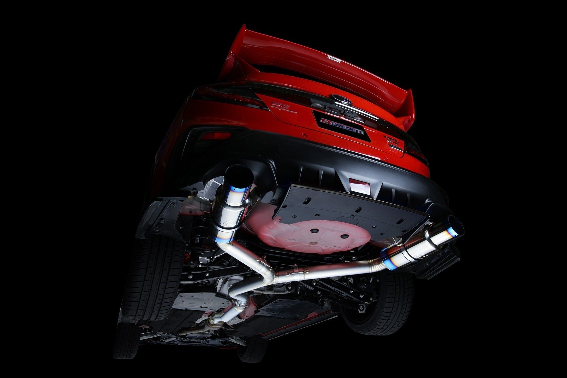 Tomei Full Titanium Muffler Expreme Ti Catback Exhaust System - Type-D - 2022-2024 Subaru WRX