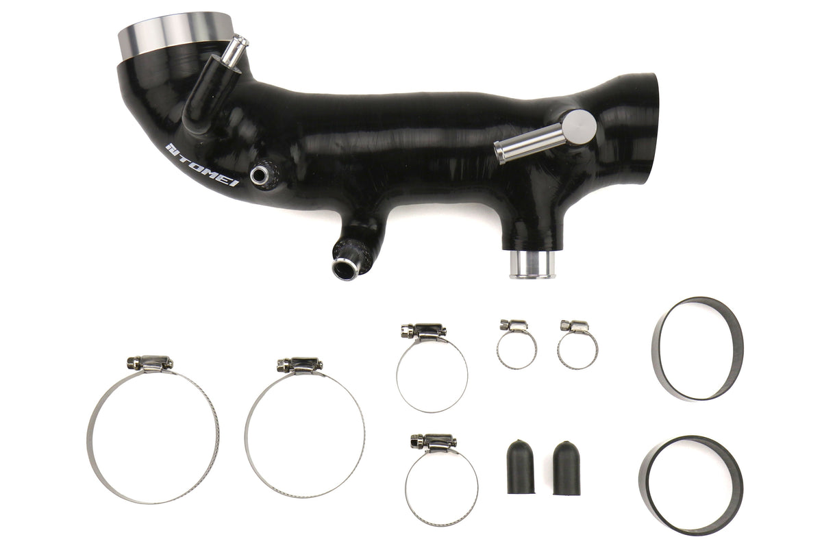 Tomei Silicone Turbo Inlet Hose - Black - Subaru Models (Inc. 2002-2007 WRX / 2004-2021 STI)