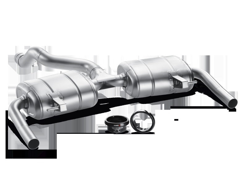 Akrapovic Slip-On Line Stainless Steel with Carbon Tips for 2009-2012 Renault Clio III RS 0 - MTP-RECL3RSH