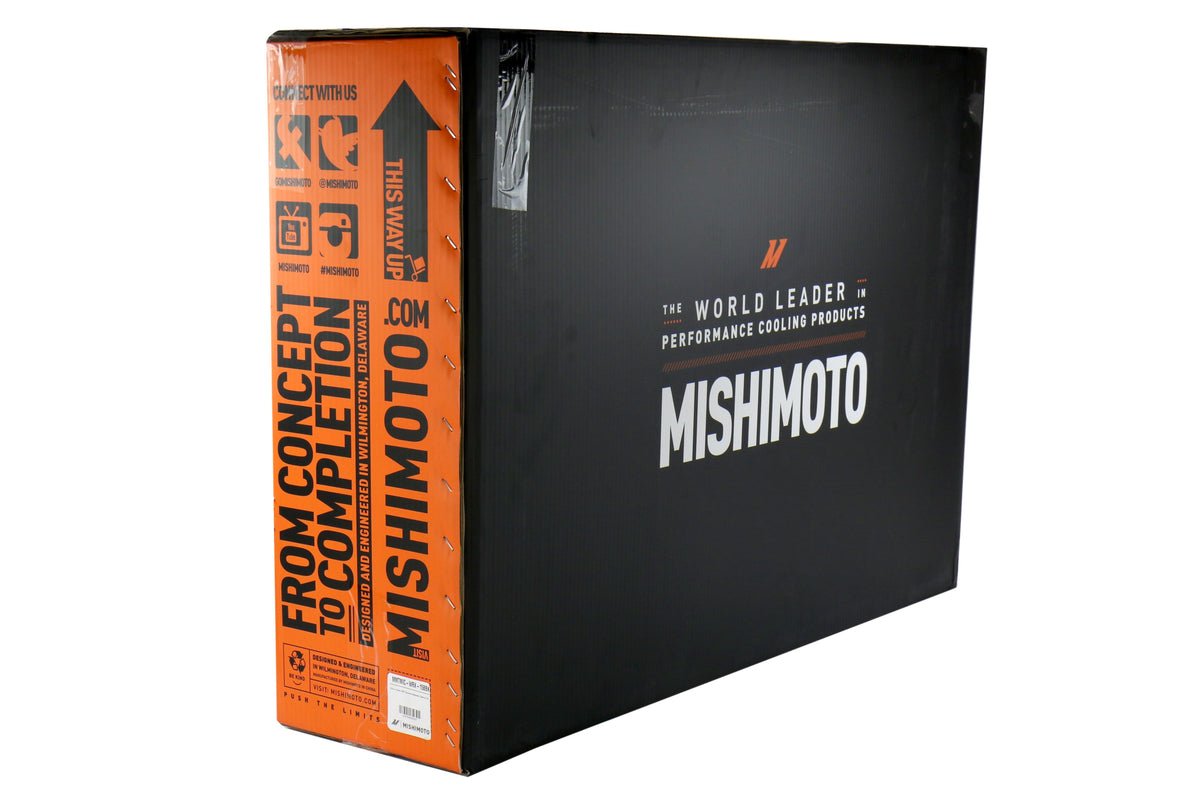 Mishimoto Race Top Mount Intercooler Kit Black w/ Black Charge Pipe - 2015-2021 Subaru WRX