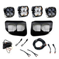 Baja Designs 20-22 Ford Super Duty Squadron 2.0 Pro/SAE Dual Fog Pocket Kit (Driving/Combo) - Clear