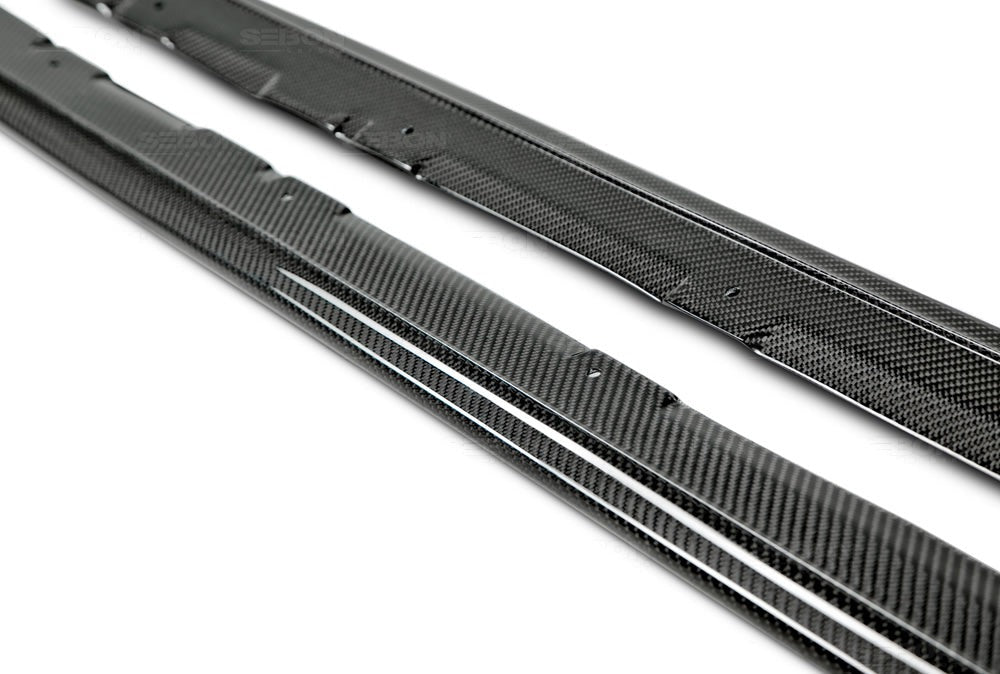 Seibon Carbon Fiber MB Style Side Skirts - 2015-2021 Subaru WRX / STI