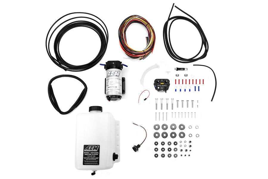 AEM Water / Methanol Injection Kit V2 (up to 35psi) w/ 1 Gallon Tank Universal - Universal