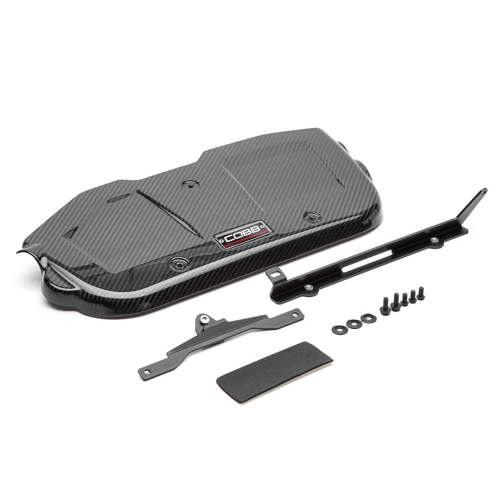Cobb Redline Carbon Fiber Engine Cover - Gloss Finish - 2015-2021 Subaru WRX