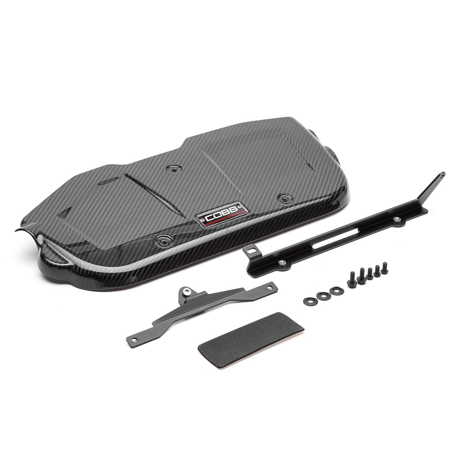 Cobb Redline Carbon Fiber Engine Cover - Gloss Finish - 2015-2021 Subaru WRX