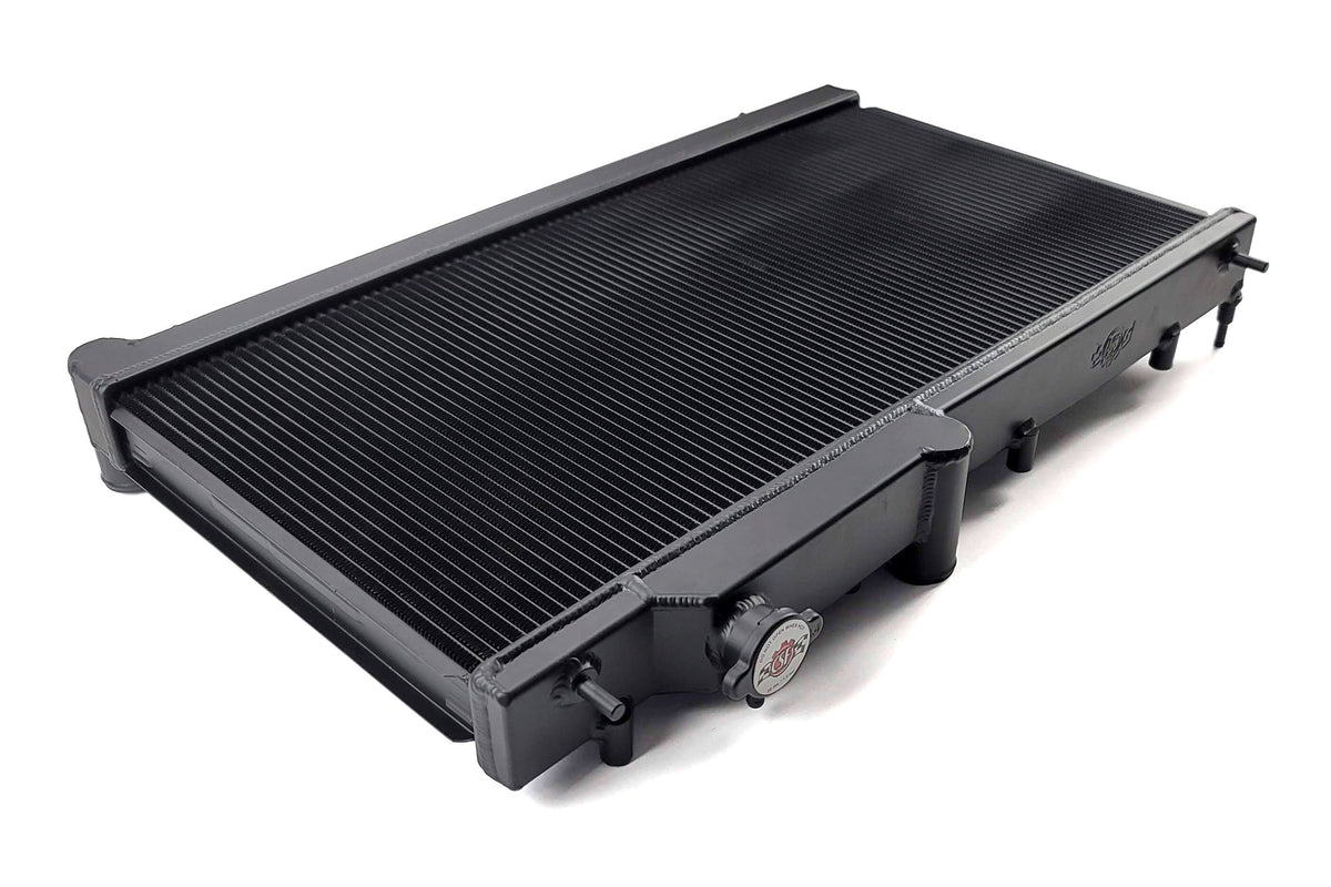 CSF 2-Row Time Attack Professional Race-Spec Radiator Black finish - Subaru Models (inc. 2008-2021 WRX / STI / 2009-2013 Forester)