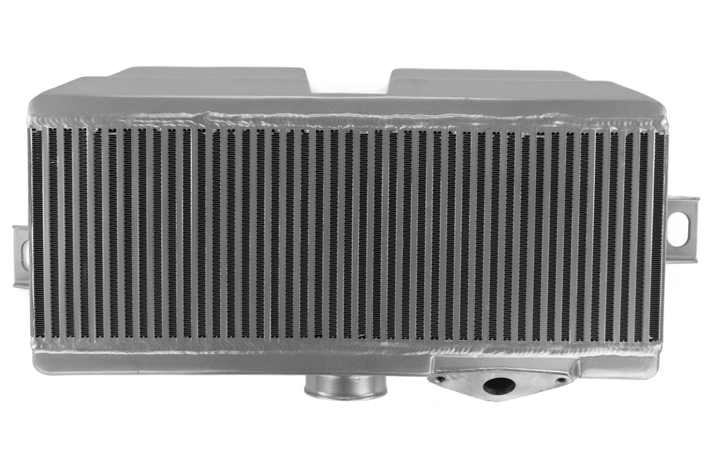 Mishimoto Top Mount Intercooler Silver/Black - Subaru STI 2008+