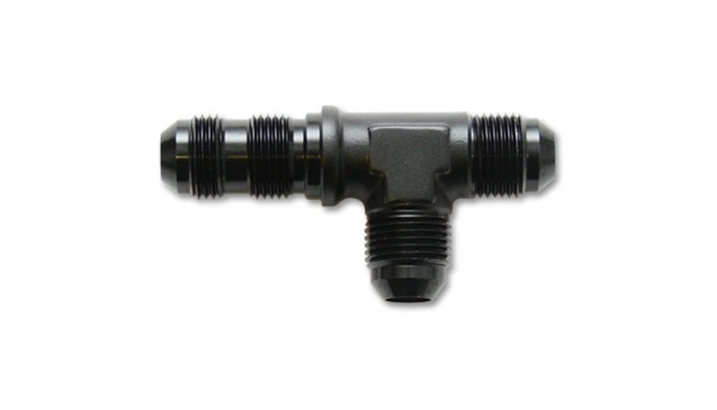 Vibrant Performance Bulkhead Adapter Tee on Run Fitting, -4AN, AN/NPT/ORB Performance Fluid Plumbing, for Performance Automotive Builds - Part 10625