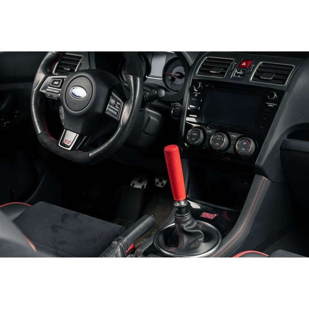 GrimmSpeed Tallboy Shift Knob (M12x1.25) - Aluminum Red - Universal