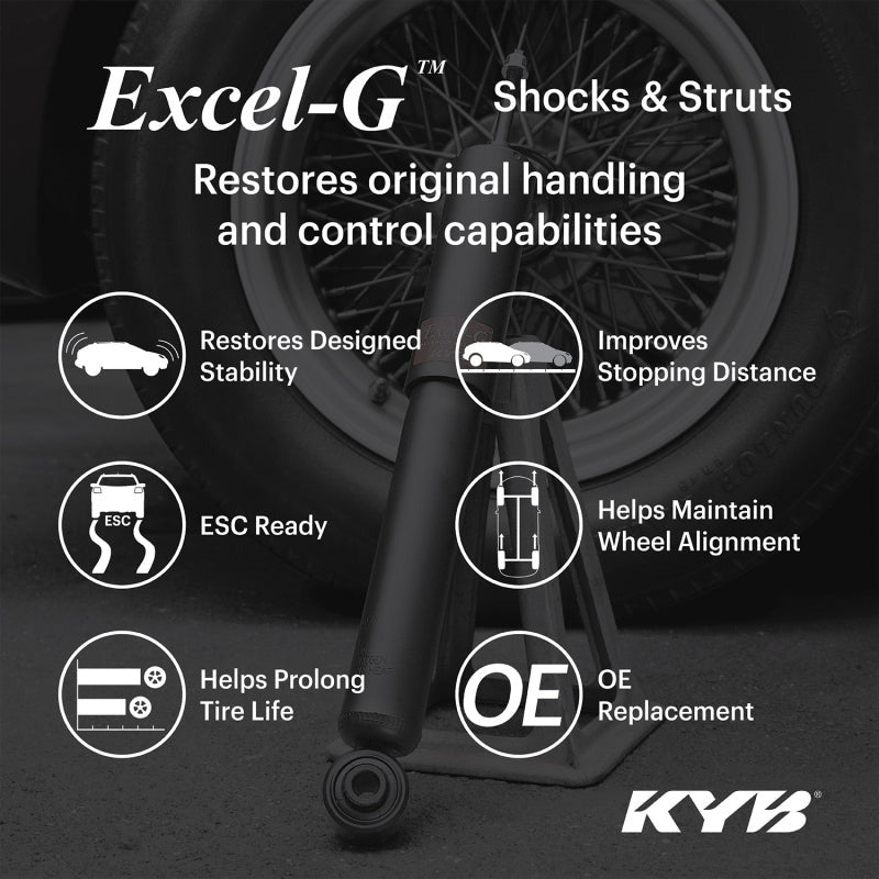 KYB 19-25 RAM 1500 (New Body Style) (w/o Heavy Duty Susp.) (Ex. Rebel & TRX) Excel-G Front Gas Strut