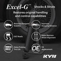 KYB 19-25 RAM 1500 (New Body Style) (w/o Heavy Duty Susp.) (Ex. Rebel & TRX) Excel-G Front Gas Strut
