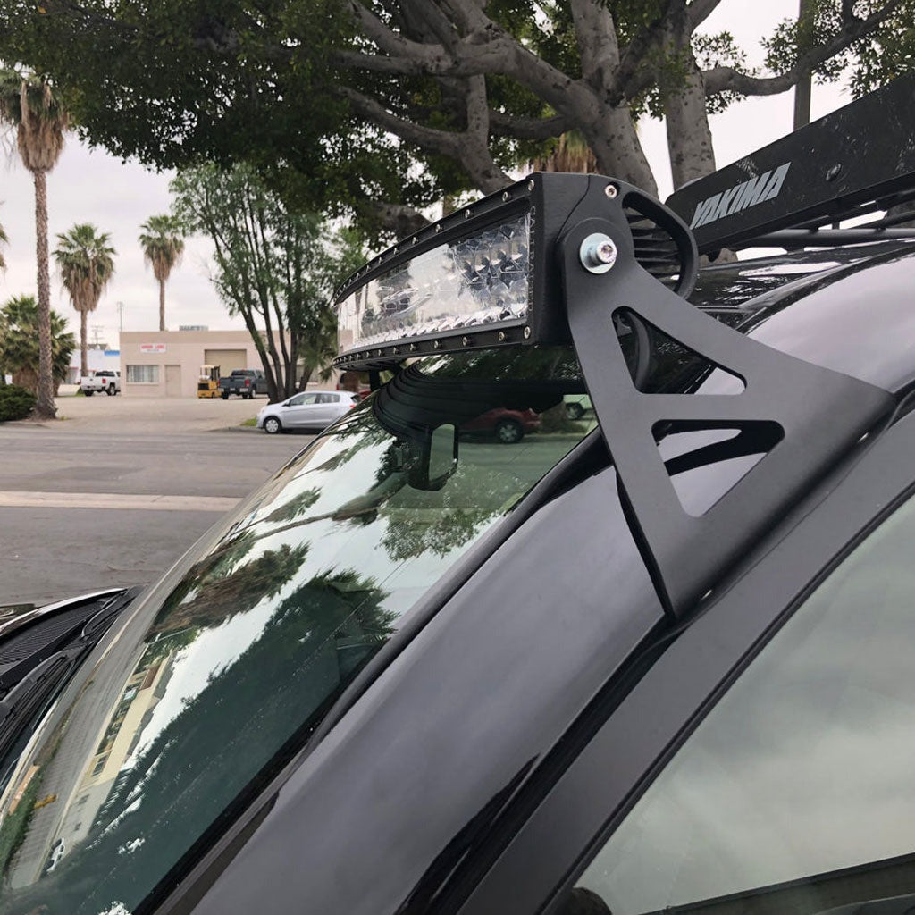 2003-2022 Toyota 4Runner 52" Curved LED Light Bar Roof Brackets Combo Kit