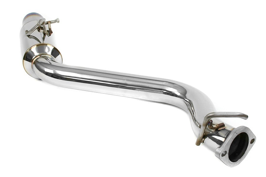 Invidia N1 Single Exit Cat Back Exhaust - Titanium Tip - 2008-2014 Subaru WRX Hatchback