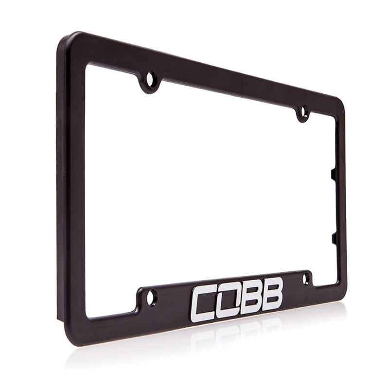 New Cobb Black License Plate Frame - Universal