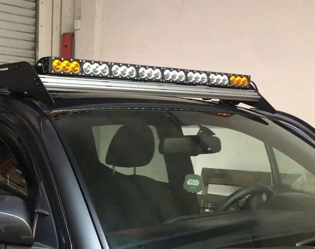 43" Dual Function Amber/White LED Light Bar Prinsu Rack Mounting Bracket Kit