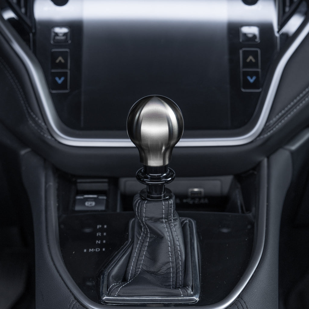 Billetworkz Titanium Brushed Automatic Shifter - Subaru CVT: WRX (2022+), Crosstrek (2024+), Forester (2025+), Impreza (2024+), Legacy/Outback (2015+)