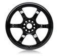 Gram Lights 57DR 17x9.0 +38 5x114.3 Glossy Black Wheel - 2005-2007 Subaru STI