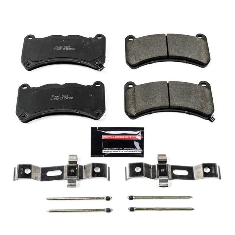 Power Stop Front Z23 Evolution Sport Brake Pads w/Hardware - 2018-2021 Subaru STI / 2022-2026 Subaru WRX (TS/TR Only)