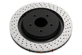 DBA 4000 Series XD Crossdrilled Dimpled Front Rotor - 2017-2021 Subaru STI