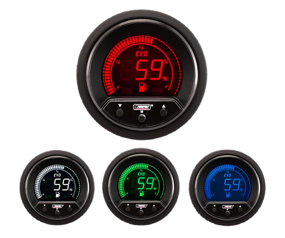 ProSport 2-1/16" Premium Evo Electrical Fuel Level Gauge