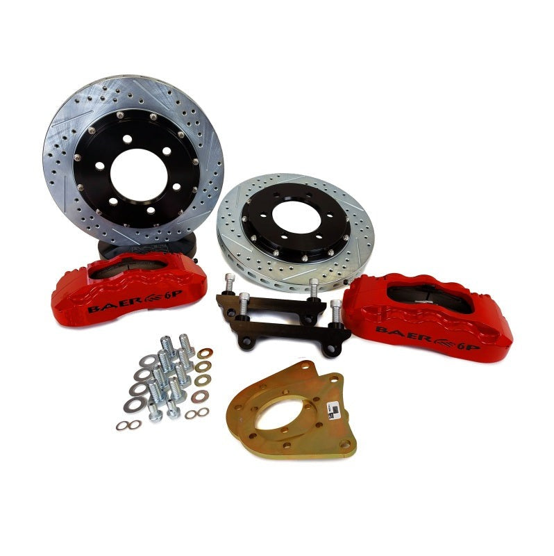 Baer Brakes 71-87 Chevy/GMC 1/2 Ton Truck 13in Pro+ Front Brake Kit - Black
