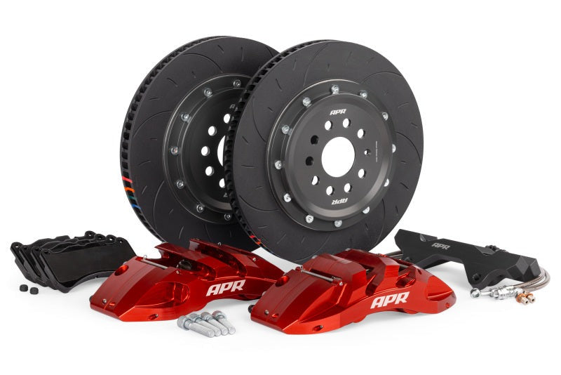 APR 16-23 Audi TT/TTS Quattro 370x34mm 6-Piston Big Brake Kit (MQB/MQBEVO 340mm) - Front - Red