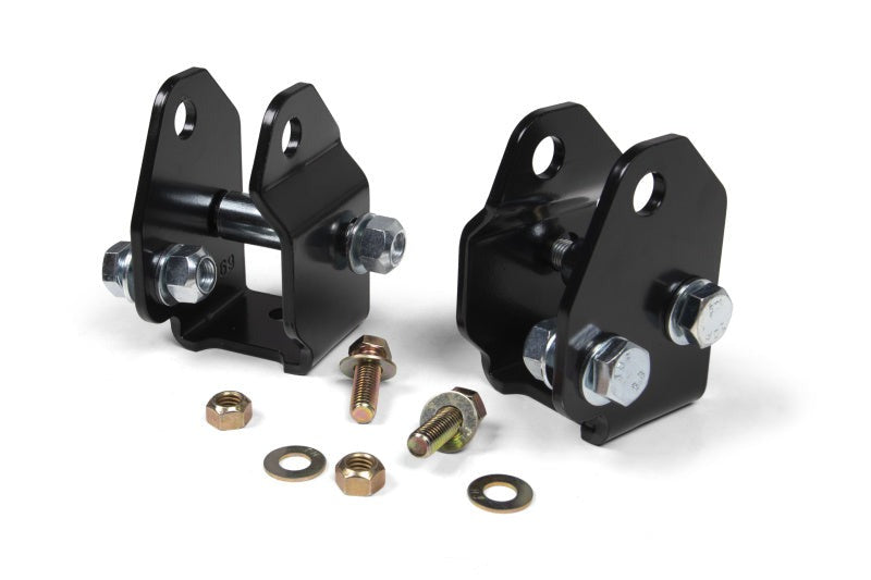 JKS Manufacturing 18-21 Jeep Wrangler JL/20-21 Gladiator JT Shock Relocation Brackets - Front