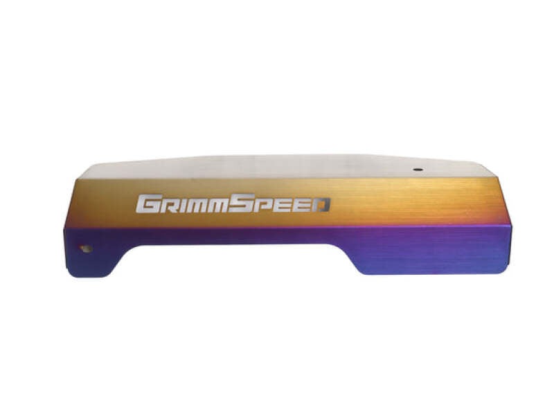 GrimmSpeed (FA20 Engine) Titanium Pulley Cover - 2015-2021 Subaru WRX