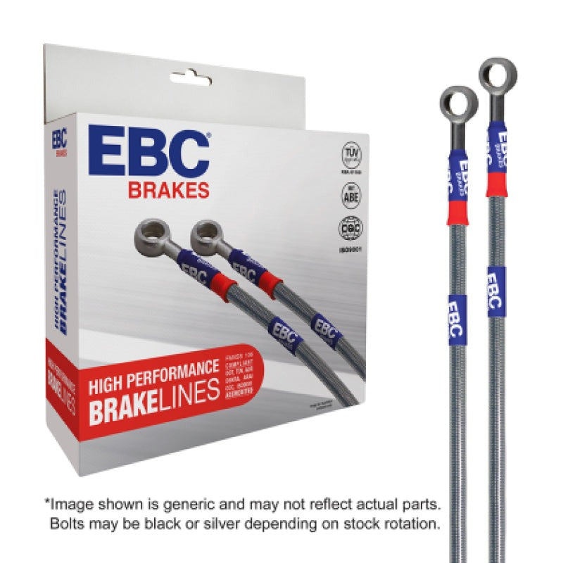 EBC Stainless Steel Brake Line Kit - 2014-2018 Subaru Forester SJ 2.0T