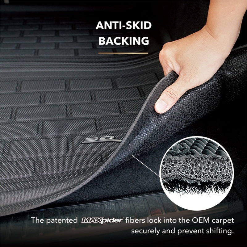 3D MAXpider Kagu Cargo Liner - Black - 2015-2019 Subaru Outback