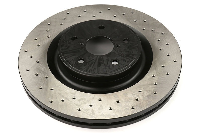 Stoptech Drilled Rotor Single Front - 2018-2021 Subaru STI