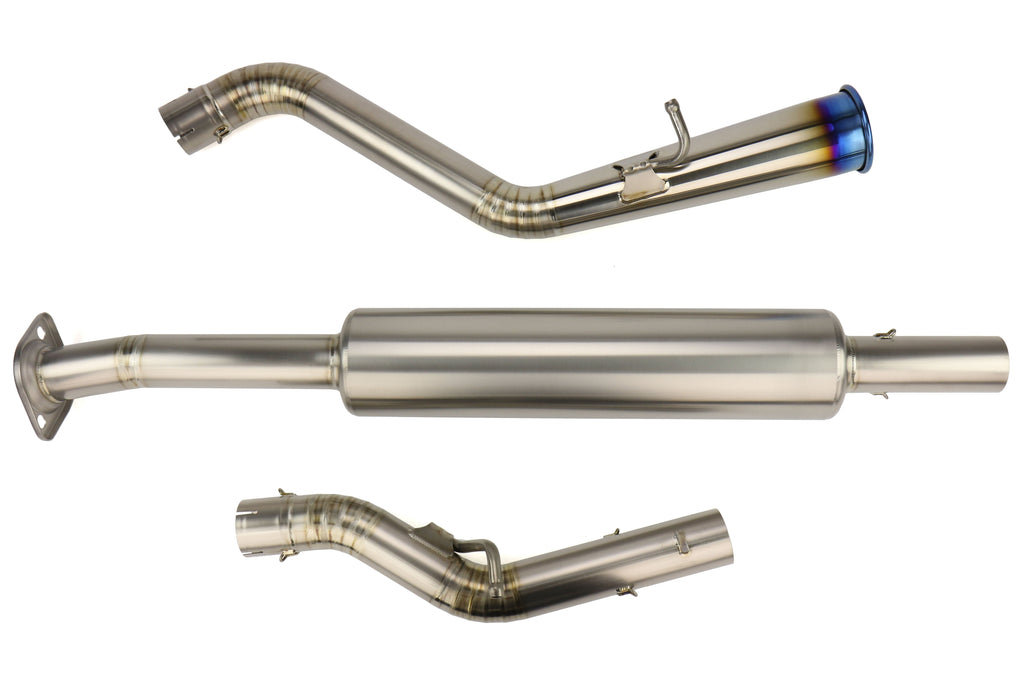 Tomei Expreme Ti Titanium Catback Exhaust Type 60R - Burnt Tip - 2013-2020 Scion FR-S / Subaru BRZ / Toyota 86