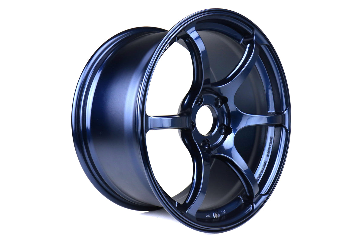 Advan RGIII Racing Special Edition Indigo Blue 18x9.5 +45 5x114.3 (Single Wheel) - 2015-2024 Subaru WRX / 2015-2021 STI / 2019-2024 Forester