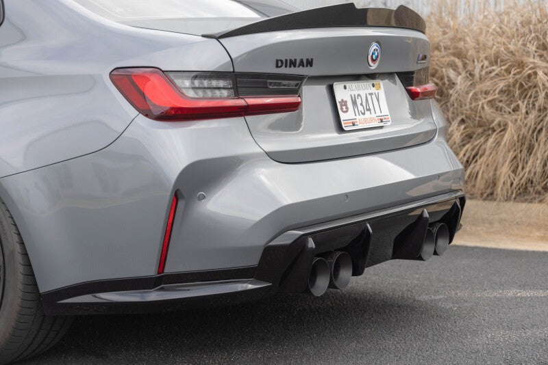 Dinan 21-27 BMW M3/M4 (G80/G82/G83) Valved Axleback Exhaust System - Polished Tips