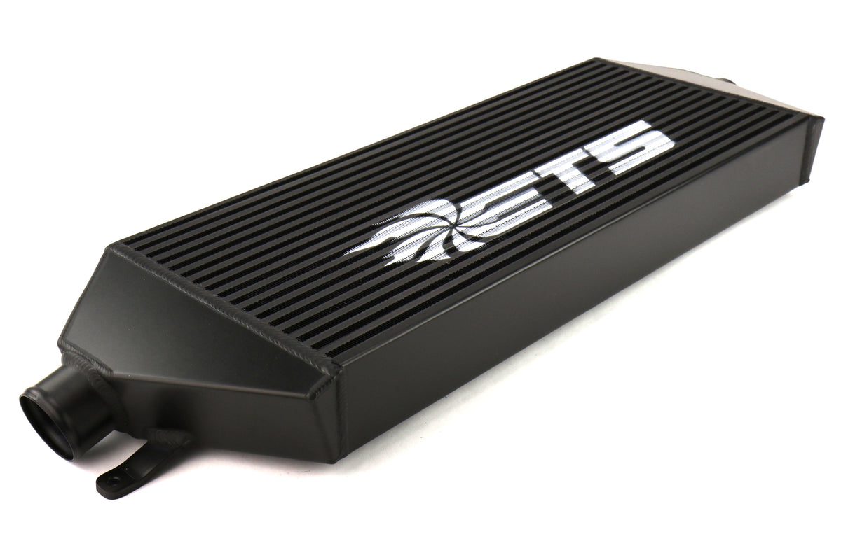 ETS Front Mount Intercooler 3" Core Black w/ White ETS Stencil - 2008-2014 Subaru WRX / STI