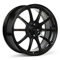 Enkei TRIUMPH 17x9 5x114.3 40mm Offset 72.6mm Bore Gloss Black Wheel - 2005-2007 Subaru STI