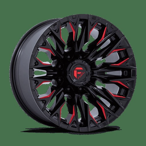 D823 20X9 8X6.5 G-BLK MILL C-RED 20MM