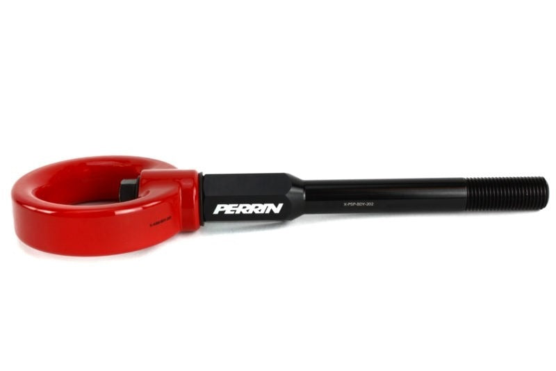 PERRIN Front Tow Hook (Red) - 2018-2021 Subaru WRX / STI / 2013-2016 Scion FR-S / 2013-2020 Subaru BRZ / 2017-2020 Toyota 86