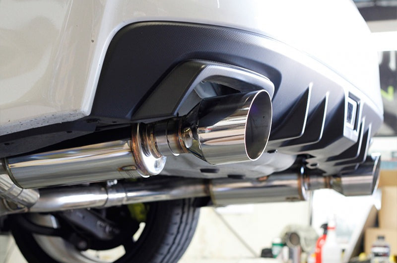 MXP Cat Back Exhaust Dual Single Tip - 2015-2021 Subaru WRX / STI