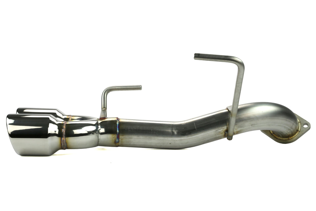 ETS Axle Back Exhaust System No Muffler Polished Tips - Subaru Models (inc. 2015-2020 WRX / 2015-2018 STI)