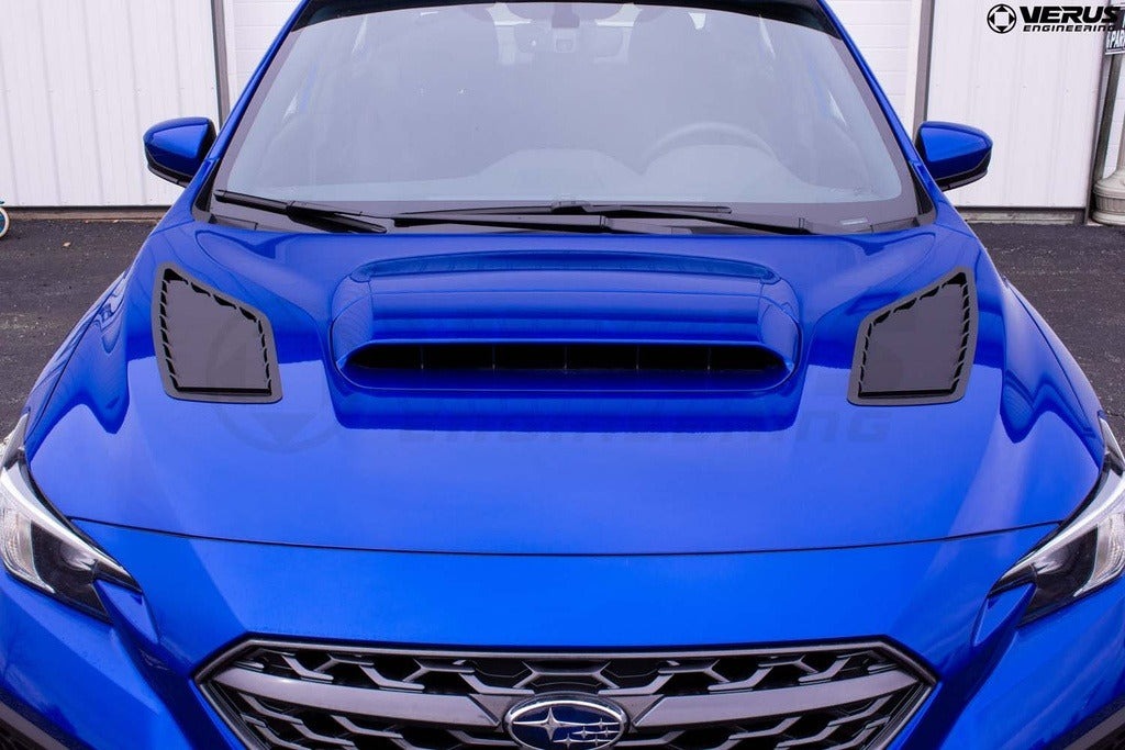 Verus Hood Louver Kit - Black - 2022-2024 Subaru WRX