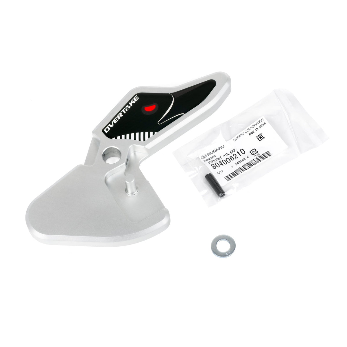 OVERTAKE Stage 1.5 Drivetrain Kit - ModKnob Delrin Tall White Shift Knob - 2015-2026 Subaru WRX / 2018-2023 Crosstrek