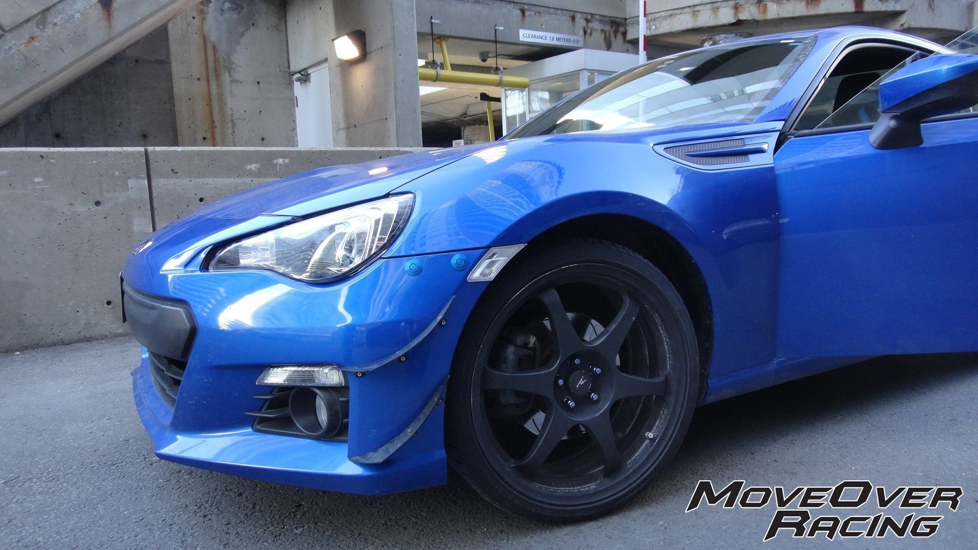 Move Over Racing Bumper Quick Release Kit Black - 2013-2016 Scion FR-S / 2013-2020 Subaru BRZ / 2017-2019 Toyota 86