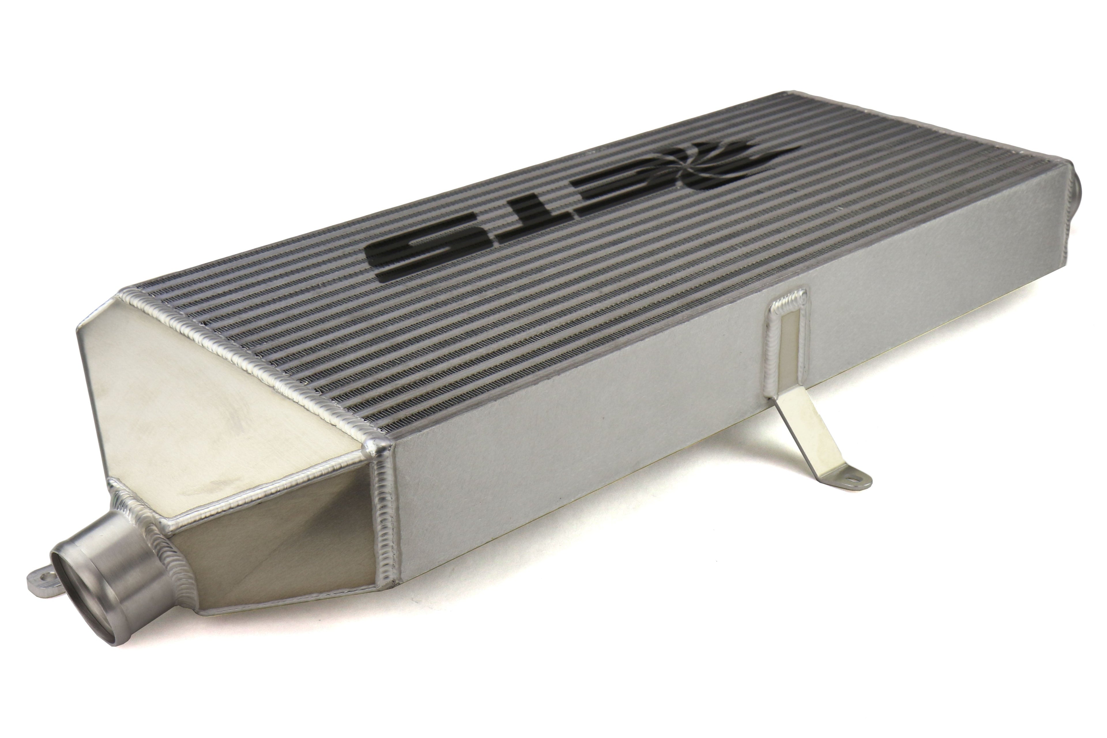 ETS Front Mount Intercooler Silver 3" Core Black Stencil - 2008-2014 Subaru WRX / STI
